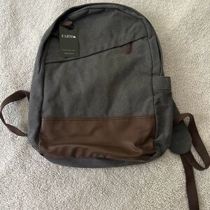 Farm Weekender Cotton Canvas Backpack